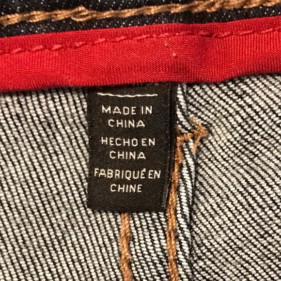 WHBM skinny high waisted dark wash - Picture 4 of 15